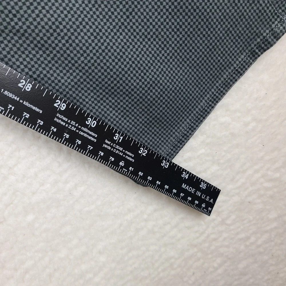 AG‎ Adriano Goldschmied Pants Mens 38x34 Gray Black The Everett Slim Straight